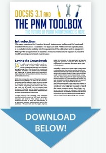 docsis 3.1 pnm toolbox download now 