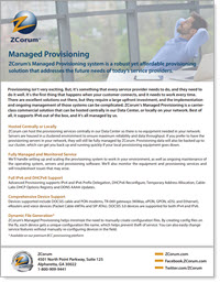 Managed Provisioning Product Sheet Thumbnail