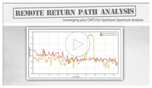 remote return path analysis webinar play button main