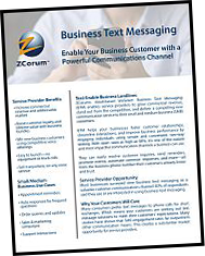 Business Text Messaging Product Sheet