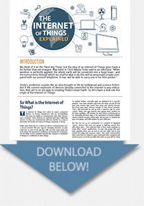 internet of things ebook cover download now