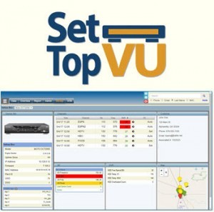 SetTop Vu Diagnostics Screen