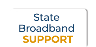 State Broadband Support Tabbed Logo