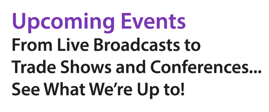 Upcoming Events Header Text